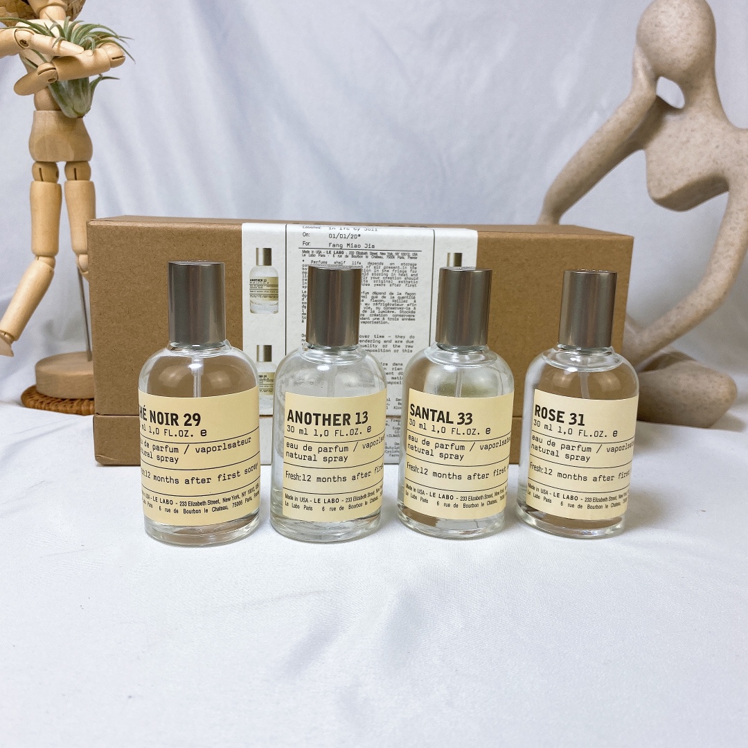 Le Labo Noir 29（30ml） Another 13（30ml） Santal 33（30ml） Rose 31（30ml）