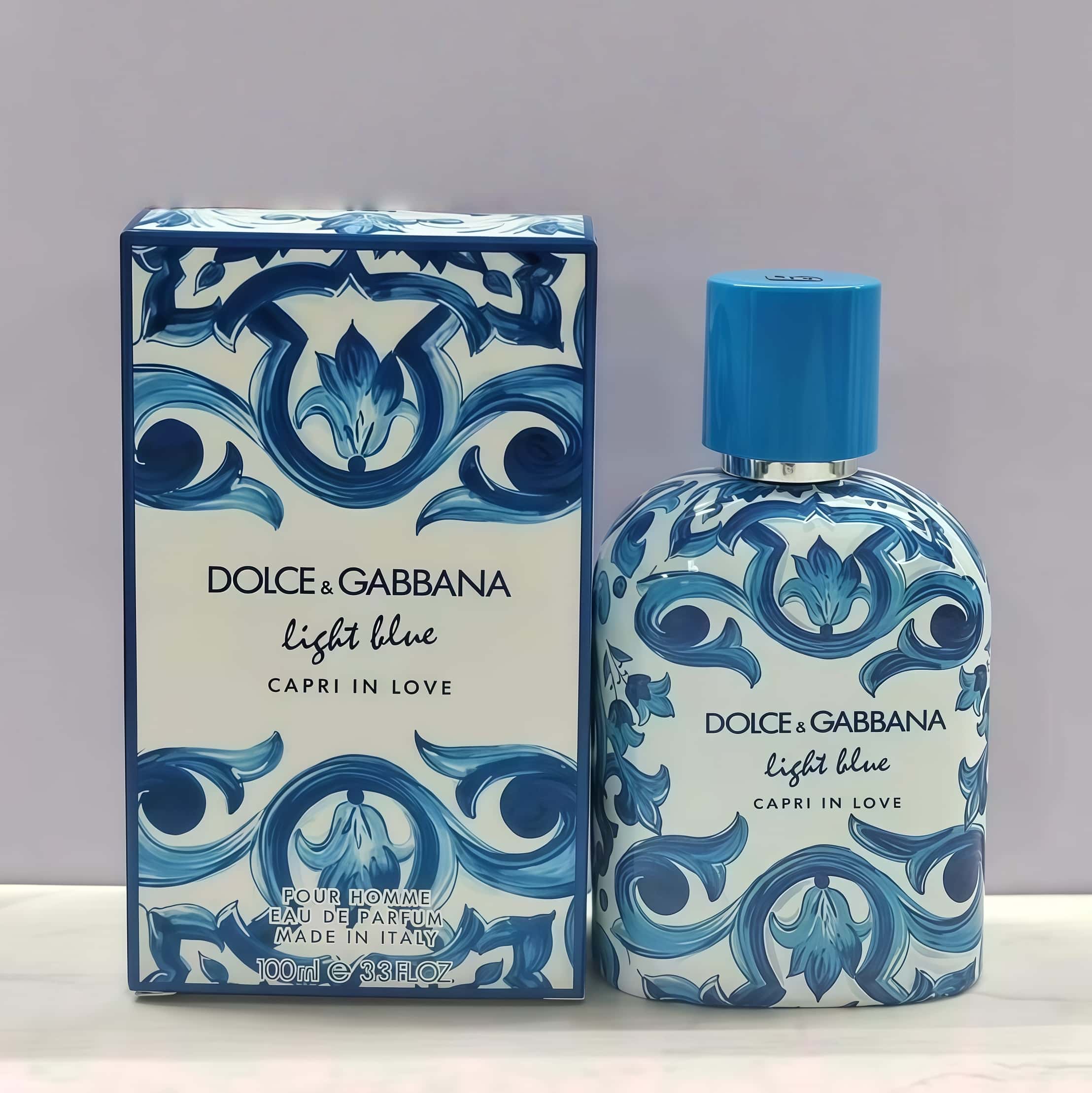 Dolce & Gabbana Light Blue Capri in Love