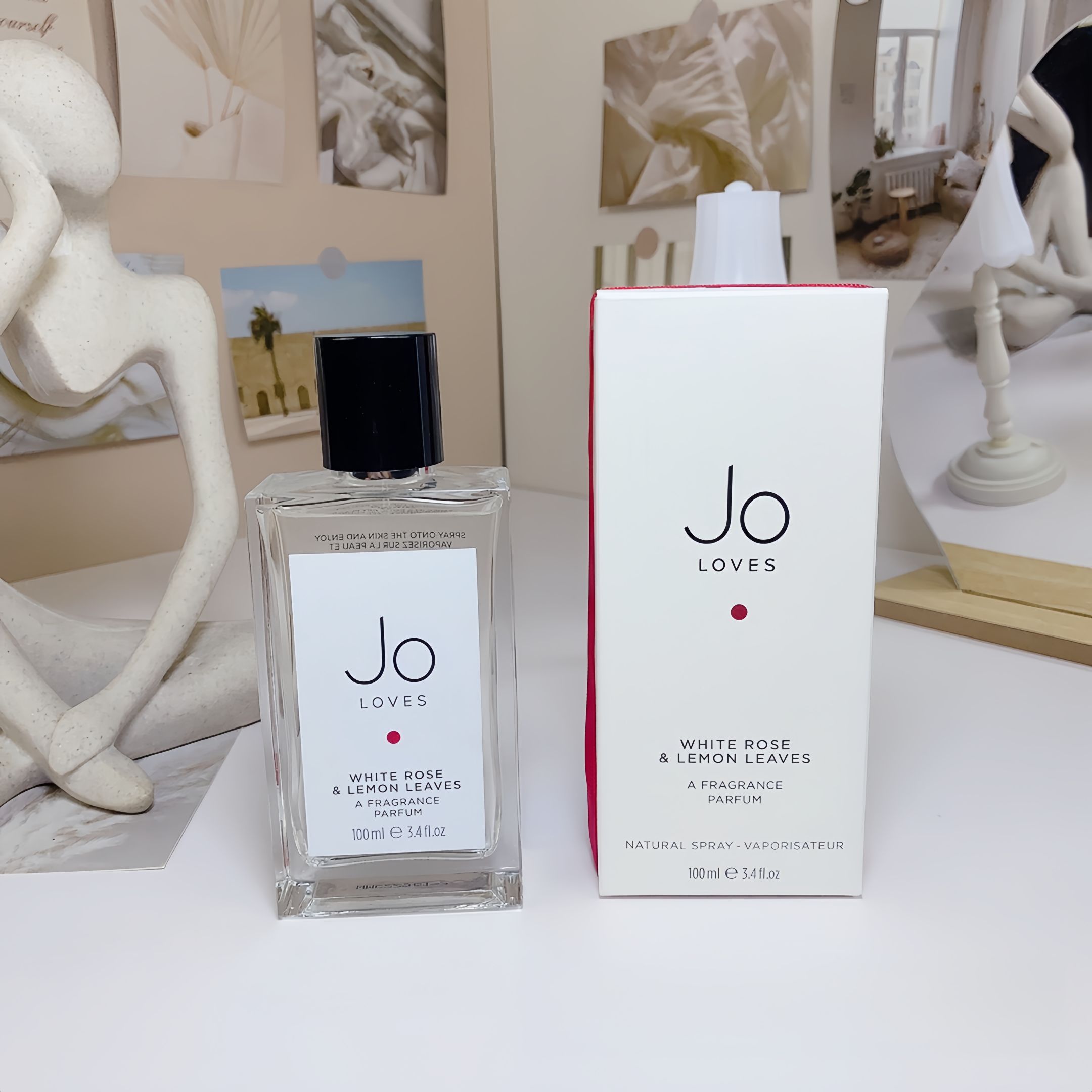 Jo Loves White Rose & Lemon Leaves Parfum（100ml