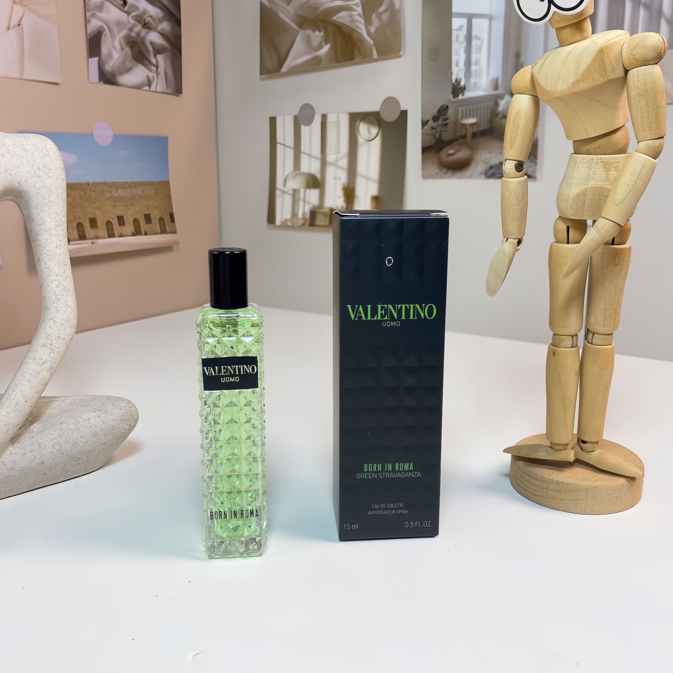 VALENTINO UOMO BORN IN ROMA GREEN STRAVAGANZA 15ml